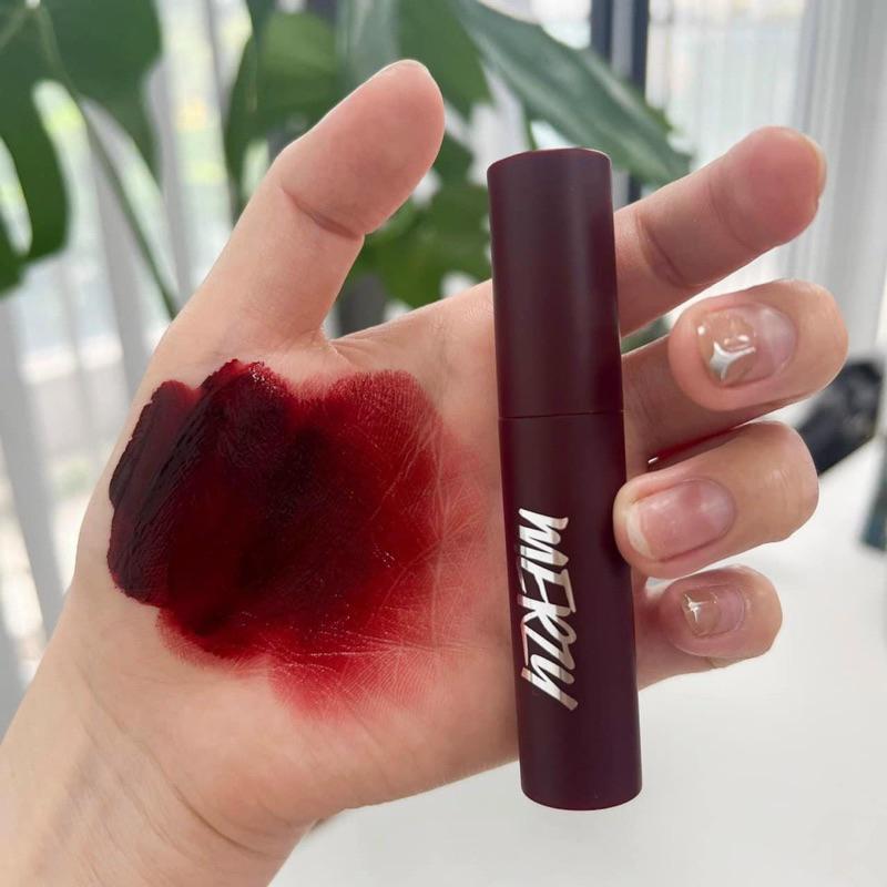 Son Kem Siêu Lì, Mịn Môi Merzy Mellow Tint Red Edition Màu M13 Vapor Red