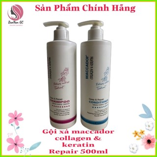 Dầu gội Maccador Repair 500ml phục hồi hư tổn tóc chuyên sâu.BaohanGc