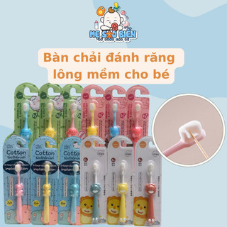 Bàn chải đánh răng lông mịn cho bé