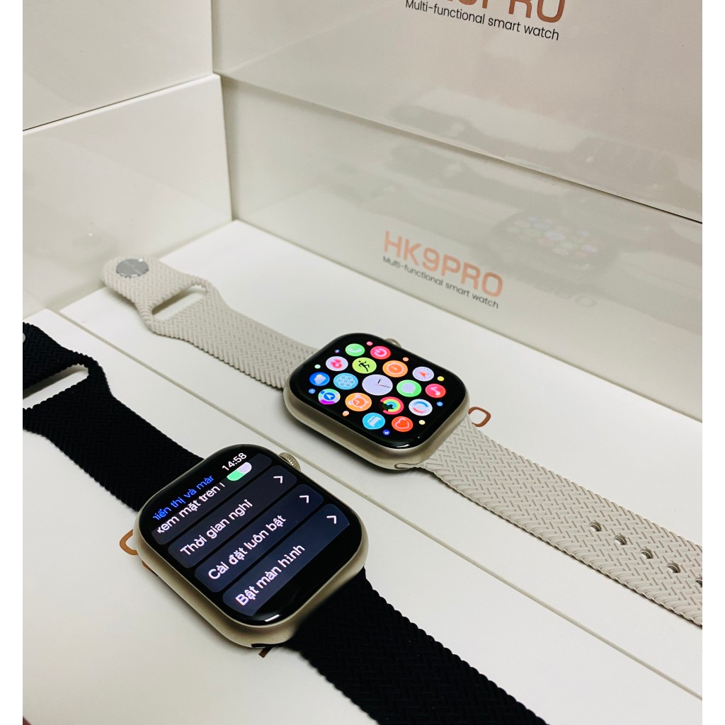 Đồng Hồ Thông Minh HK9 Pro Gen 2 – Smartwatch Màn Hình Amoled Siêu Đẹp 2.02 Inch – Hỗ Trợ Tiếng Việt - Chat GPT