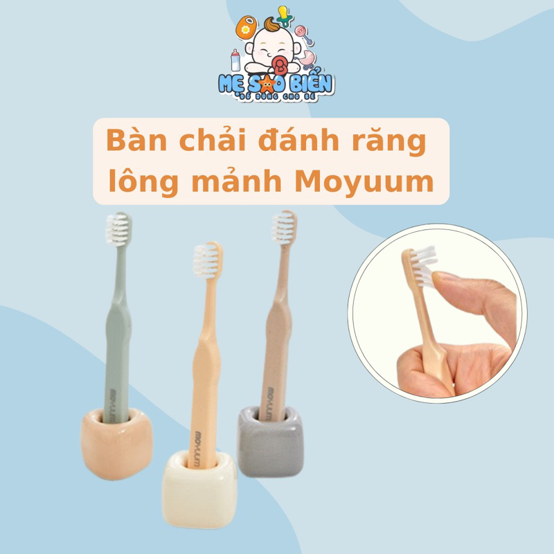 Bàn chải đánh răng lông mảnh MOYUUM