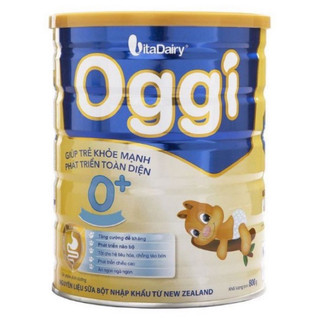 Sữa bột oggi 0+ 800g có qr date mới