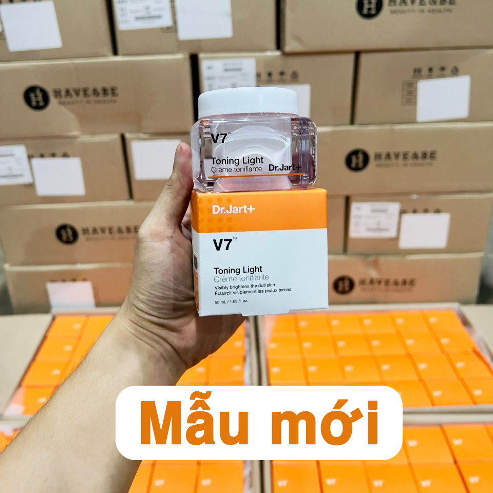 Kem dưỡng trắng da V7 Toning Light Dr.Jart+ Cream mẫu mới chính hãng Hàn Quốc