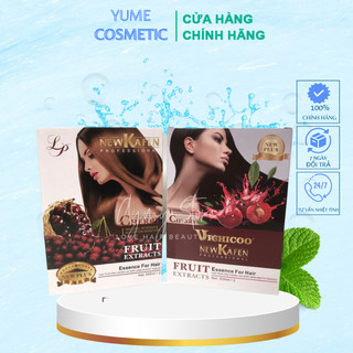 Nhuộm nâu phủ bạc không dính da đầu New Kafen 500mlx2