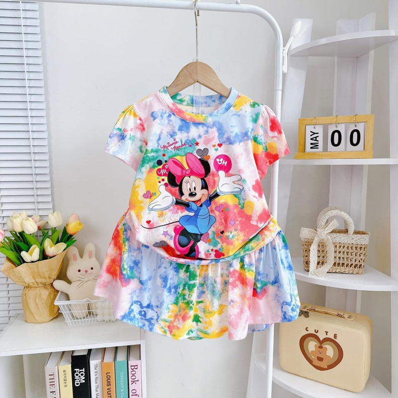 Set Áo + Váy Thun Cotton