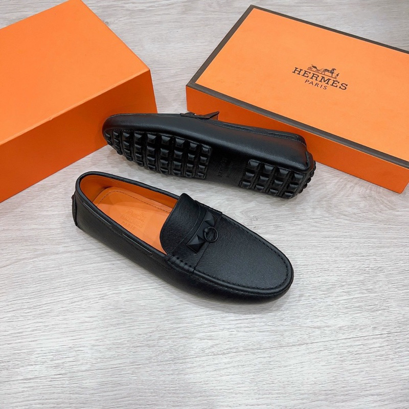 Giày Moca nam mẫu HM mới nhất da bò nguyên tấm bảo hành 1 năm