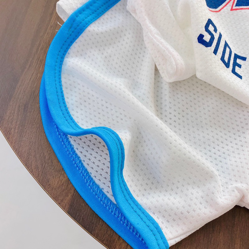 Bộ cộc tay bé trai chất thông hơi mềm mát thoáng khí cho bé 9-18kg