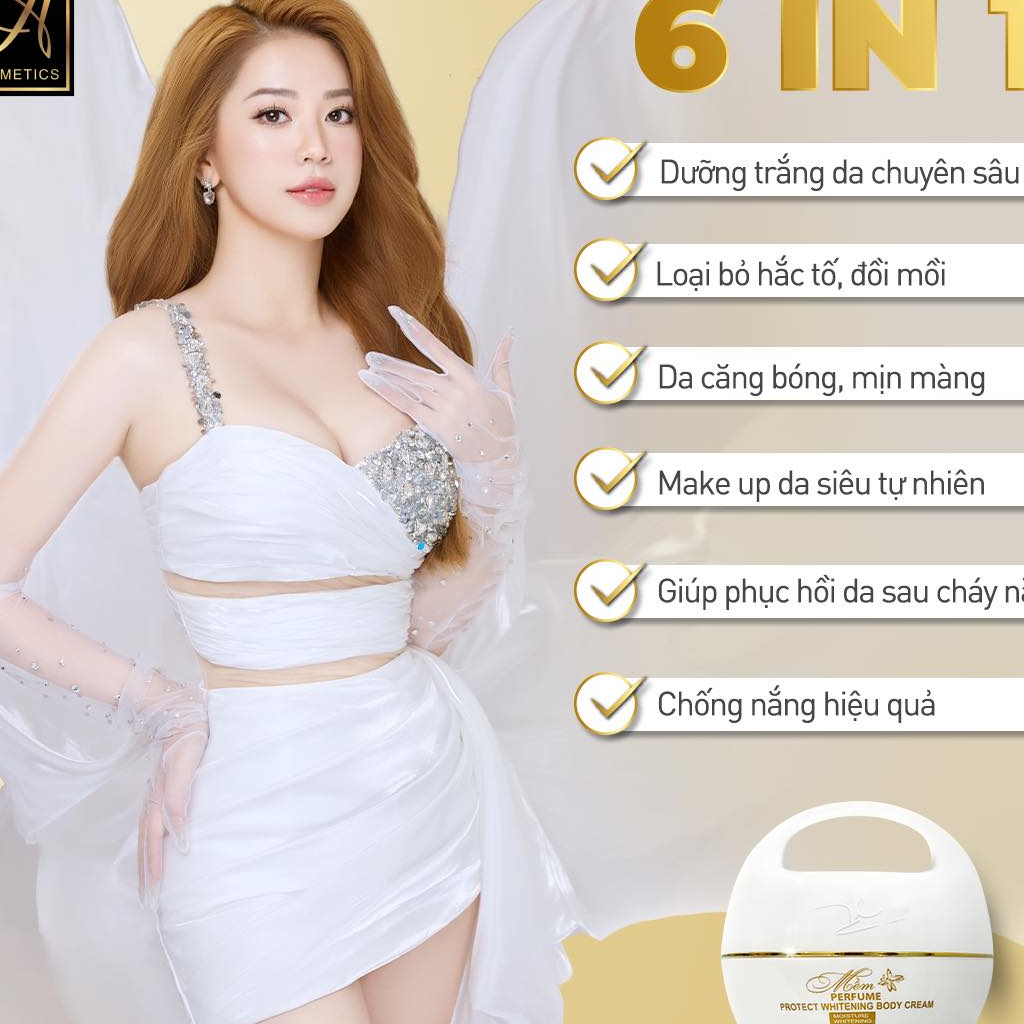 Combo Kem Face Pháp + Kem Body Mềm Nước Hoa Acosmetic Chính hãng 100%, Bộ sản phẩm dưỡng da hoàn hảo