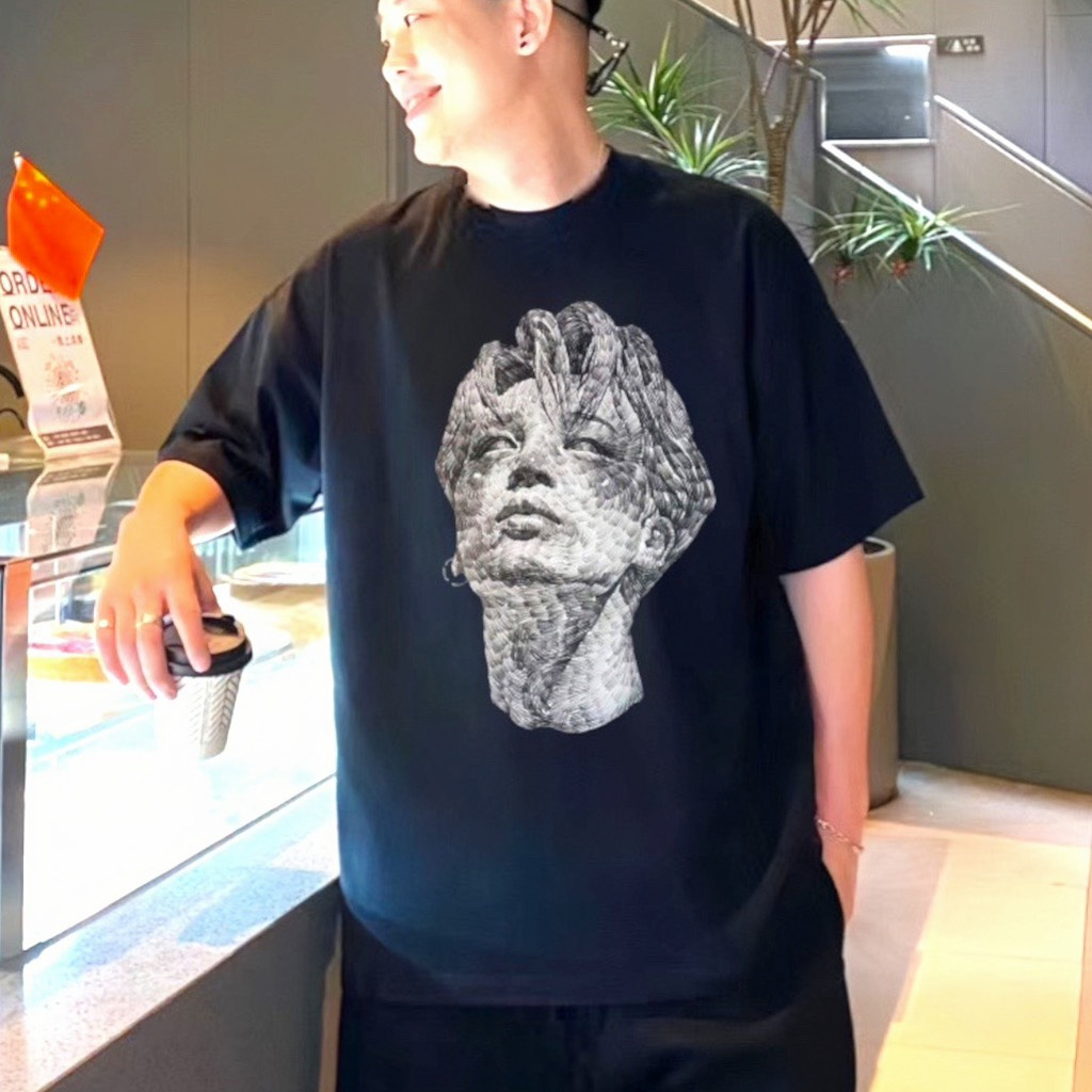 Áo thun ngắn tay cổ tròn local brand Aseity unisex nam nữ cotton 100%, định lượng 250gsm,tượng 3D