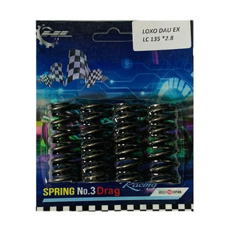 Lò xo đầu ckhl đủ size cho xe exciter 135 2.8ly / 2.9ly / 3.0ly / 3.1ly / 3.2ly / 3.2ly racing thép nhật