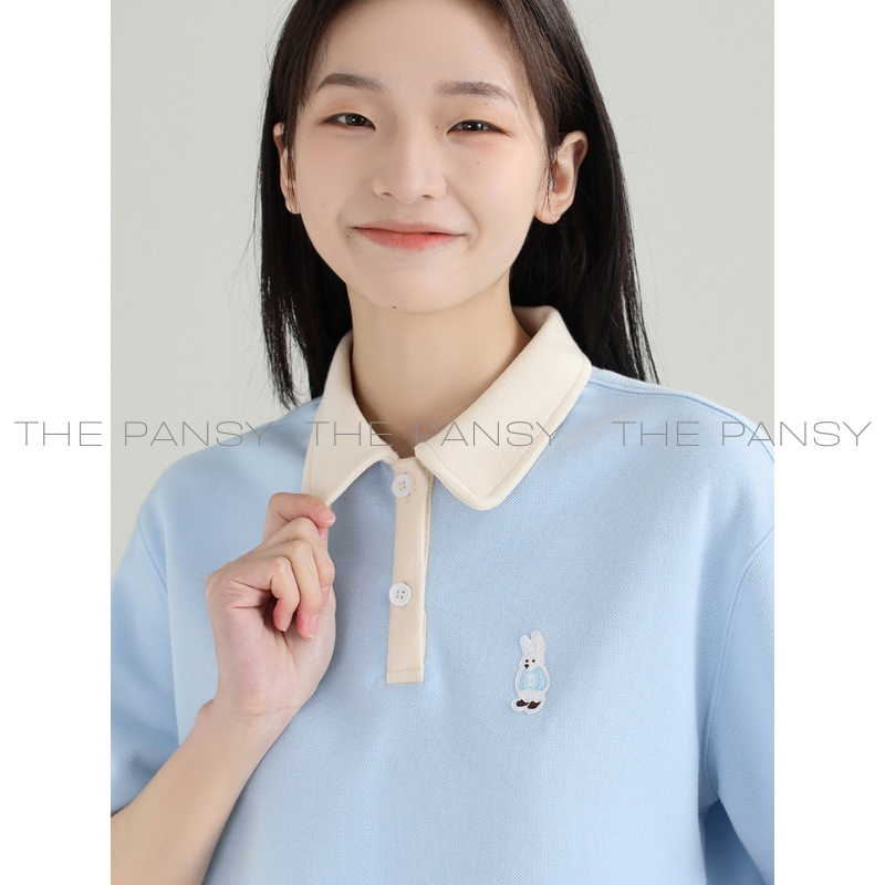 Áo Polo dáng Croptop DESSUU Mã 019