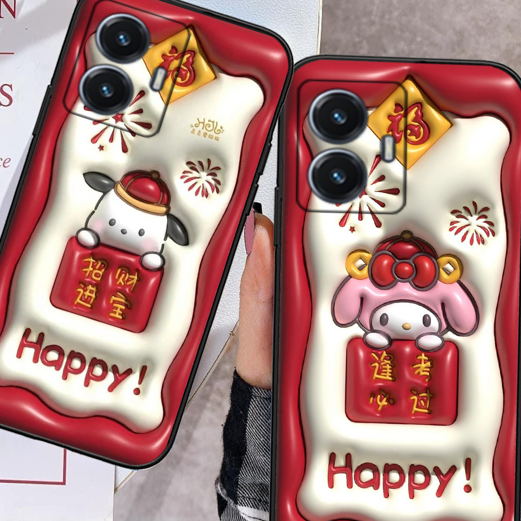 Ốp lưng Vivo Y55 4G / Y55 5G 2022 bộ Gấu Lotso đáng yêu