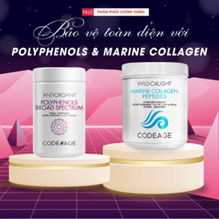 Codeage Multi Collagen Peptides + Codeage Polyphenols Broad Spectrum