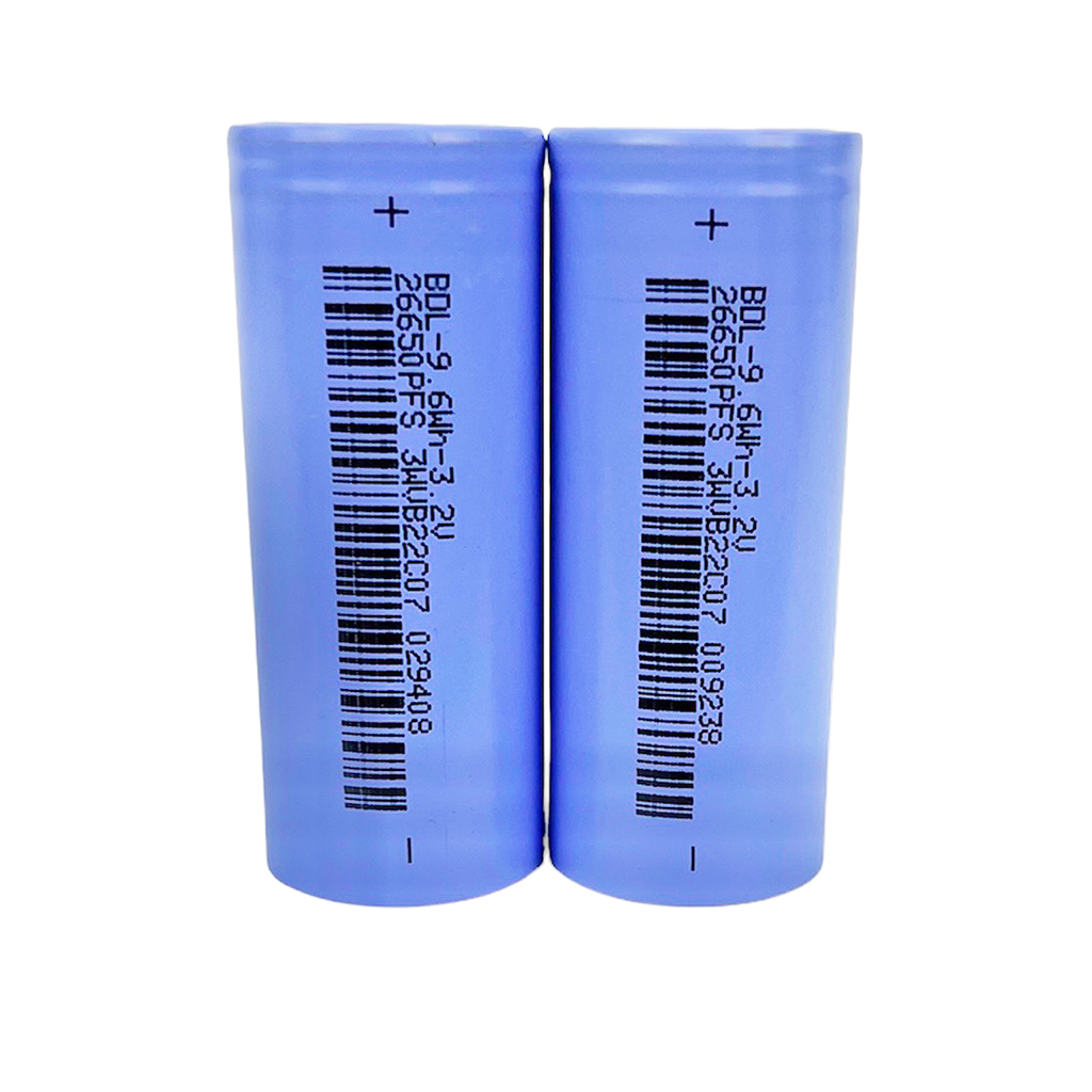 Cell pin sắt 26650 3.2V LiFePo4 3000mah 10C Xả 30A