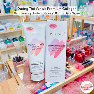 Kem Dưỡng Body Whisis Premium Collagen Whitening Body Lotion 200ml