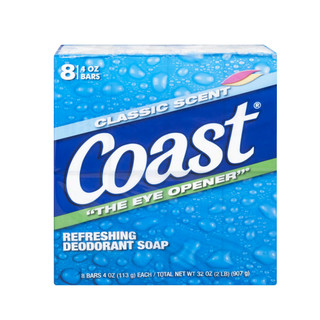 [CHÍNH HÃNG] Xà bông cục Coast (1 lốc - 8 cục)
