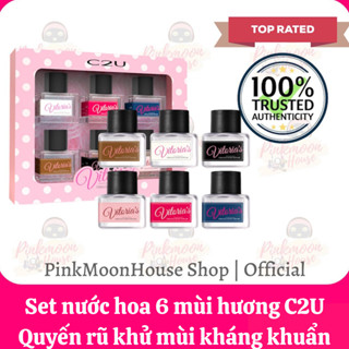 Set nước hoa vùng kín C2U 6 mùi siêu thơm quyến rũ khử mùi