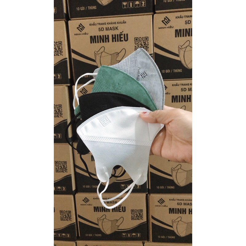 Sét 100  chiếc khẩu trang 5d mask fom to,ôm mặt