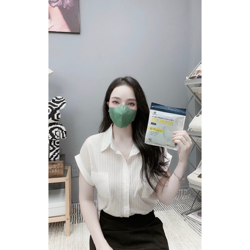 Sét 100  chiếc khẩu trang 5d mask fom to,ôm mặt