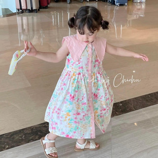 Váy Bé Gái CELINA V23 Đầm Trẻ Em Chất Liệu Thô Cotton Hàn Thiết Kế Kiểu Dáng Xinh Xắn