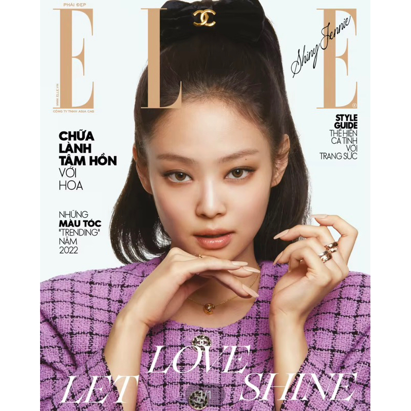 [Có sẵn] Tạp chí Elle W KOREA Jisoo Jennie Blackpink - Tiếng Việt