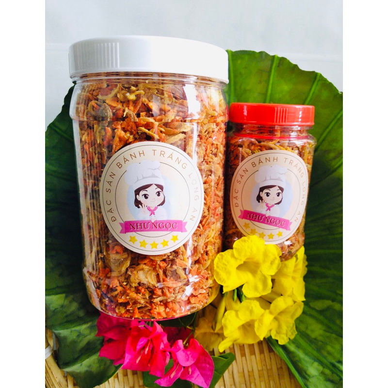 Bánh tráng phơi sương - Combo siêu KHỦNG  Bánh tráng 500g - Tép hành phi 300g - Bơ béo 400g - 150g Sốt me
