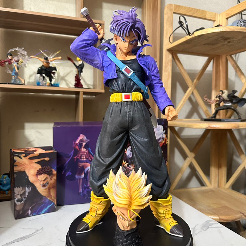 Future Trunks dáng đứng có 2 đầu thay thế Super Saiyan  hàng cao cấp siêu thực