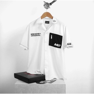 Áo sơ mi mende double original chất vải lụa mềm mại thoáng mát, phong cách trẻ trung.