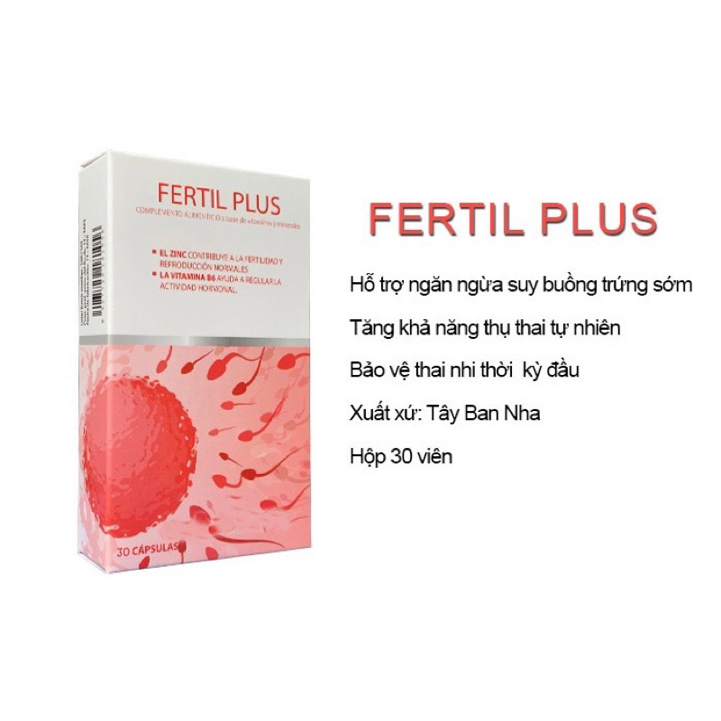 FERTIL PLUS  - Cải thiện chất lượng buồng trứng