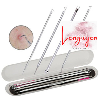 Bộ cây nặn mụn 4 cây 8 đầu