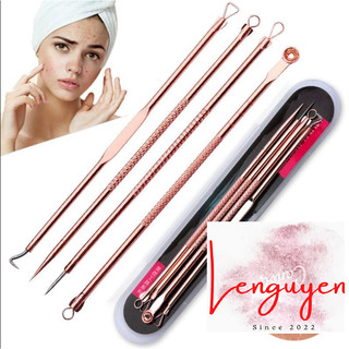 Bộ cây nặn mụn 4 cây 8 đầu