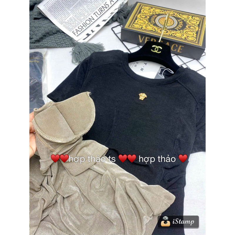 ÁO THUN NHŨ NHÚNG TAG VESEC CÓ ĐỆM VAI DÚM EO MS14920