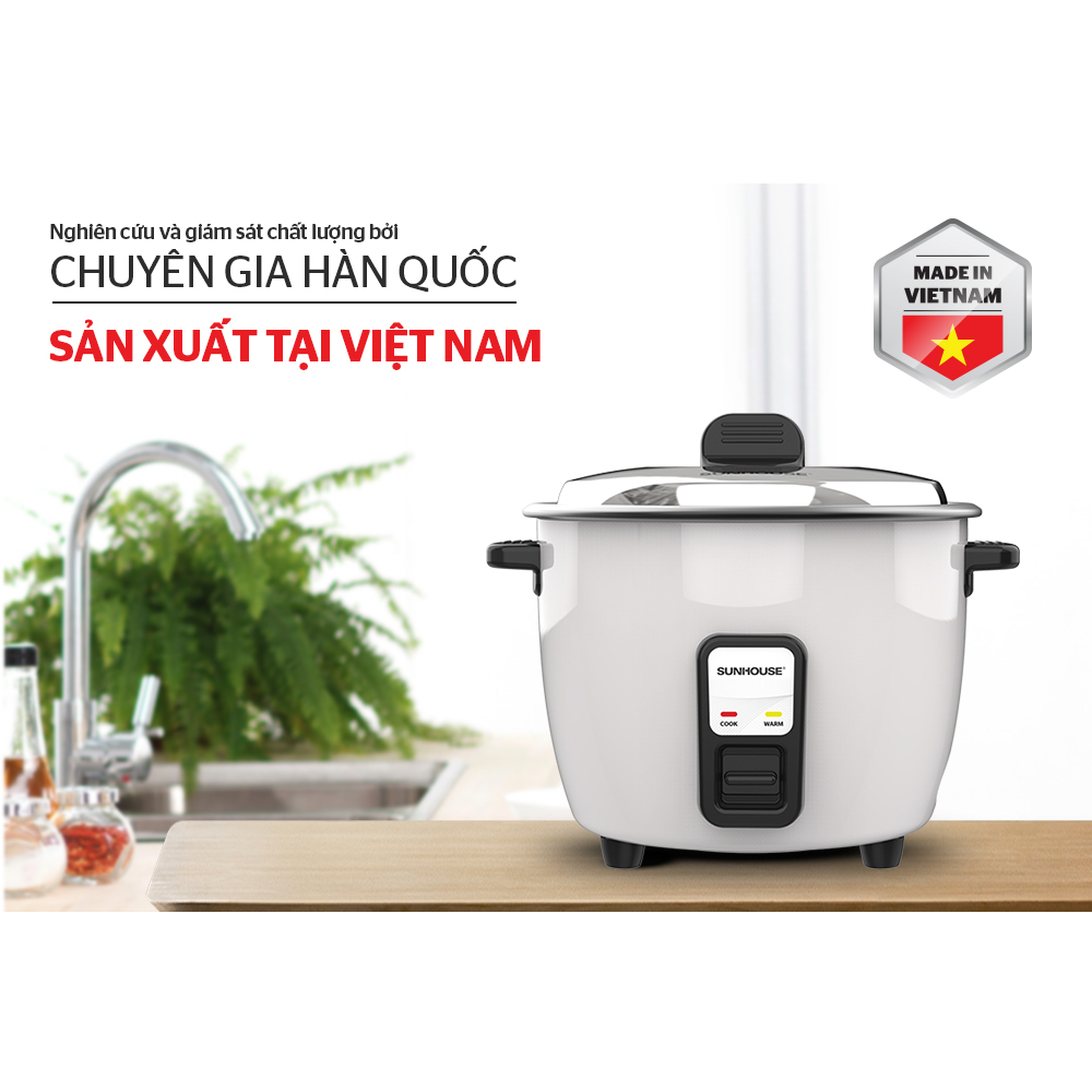 NỒI CƠM ĐIỆN 1.8 L SUNHOUSE SHD8132