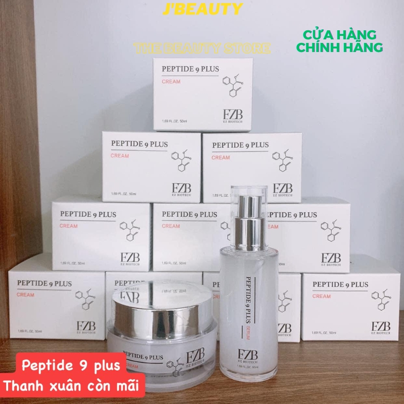 Serum peptide 9 plus EZB 50ml – Bí quyết cho làn da trắng sáng săn chắc căng bóng mịn màng và khỏe mạnh