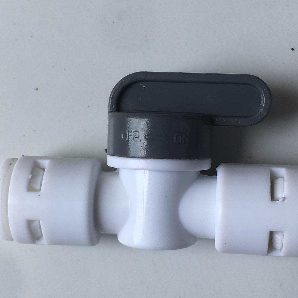 Van xả tay dây 6mm,10mm máy lọc nước