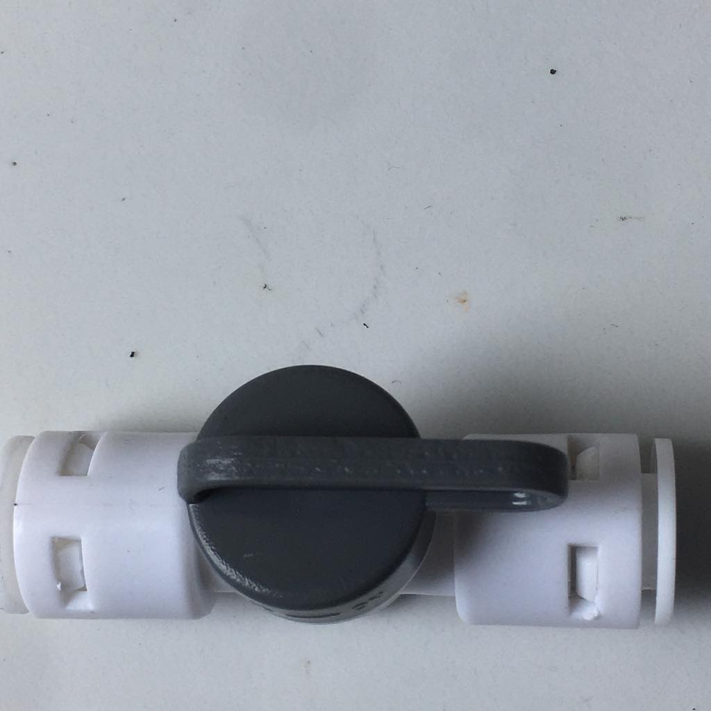 Van xả tay dây 6mm,10mm máy lọc nước