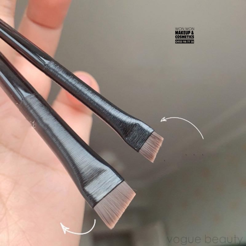 Cọ tém xéo vẽ chân mày, cọ kẻ eyeliner viền mắt chuyên dành cho makeup