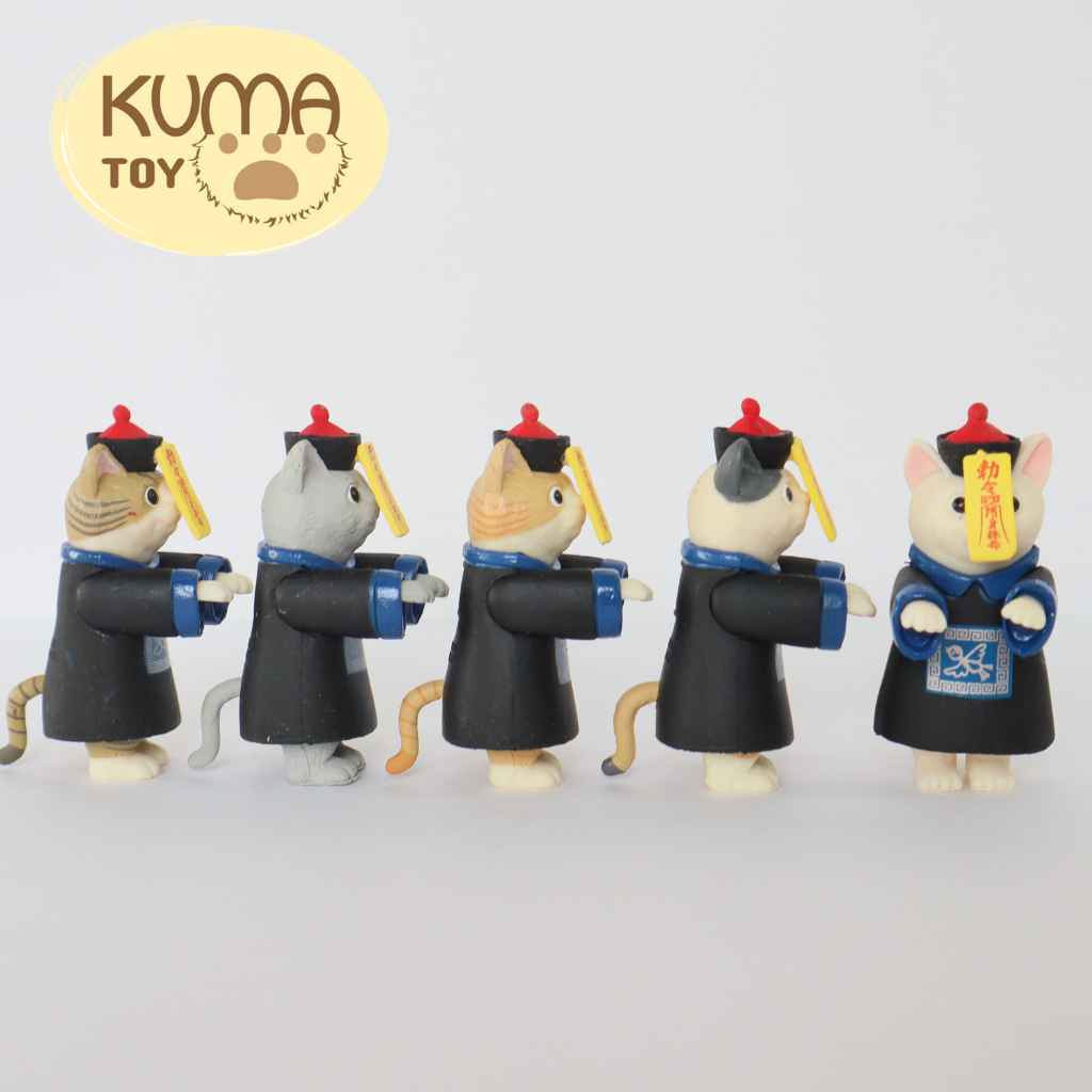 🔥HOT🔥Mô hình Mèo cương thi Jiangshi trang trí tiểu cảnh cao 4cm siêu dễ thương