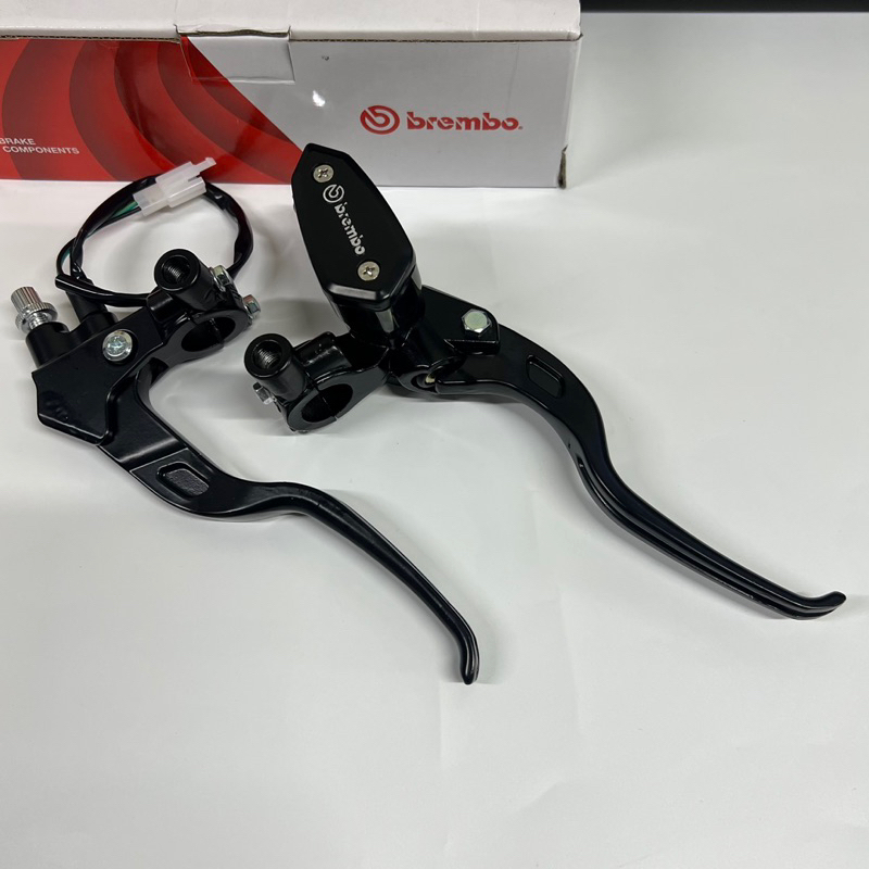 [Giá 1 cặp] Tay phanh bình dầu liền nhôm CNC