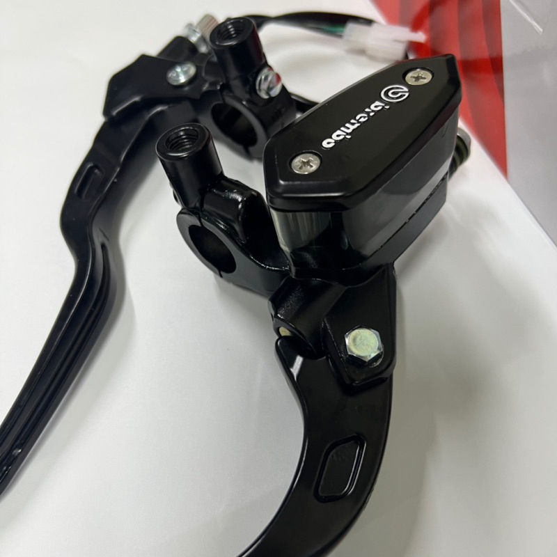 [Giá 1 cặp] Tay phanh bình dầu liền nhôm CNC