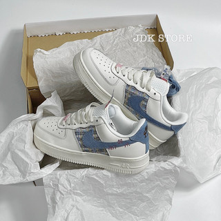 Jdk store_giày sneaker af1 just do it xanh hồng phối màu siêu đỉnh