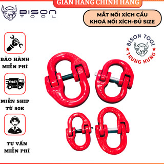 Mắt Nối Xích Cẩu - Khoá Nối Xích dùng cho dây xích cẩu hàng, kéo hàng nối dây xích, sling xích