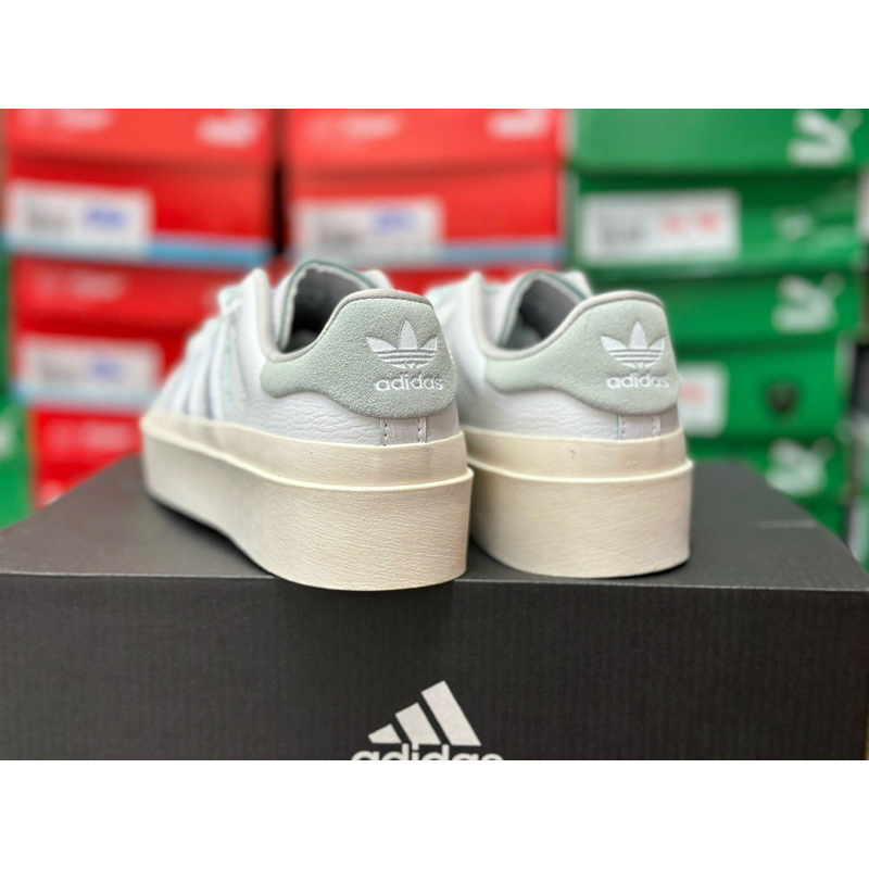 JDK STORE_Giày Sneaker Superstar Bonega Xanh Kem Pastel Blue