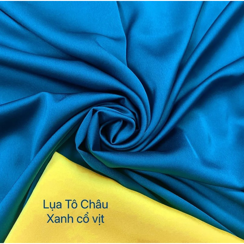 Vải Lụa Tô Châu Cao Cấp, Ảnh Cận Chất/ Vải Mềm, Mịn,Mát Dày Dặn khổ 1m5
