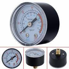 Đồng hồ đo áp suất khí nén mặt 38mm lắp bộ lọc khí nén AFC