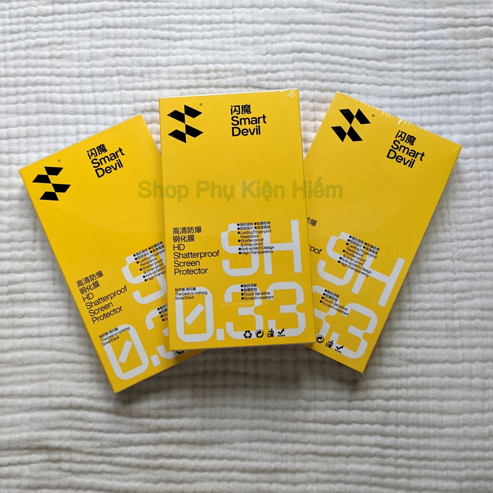 Bộ 2 kính cường lực Smart Devil cho Xiaomi 13 - K60/K60 Pro/K60 Ultra - K50/K50 Pro - K40S - Poco F4 - K50 Ultra - 12T