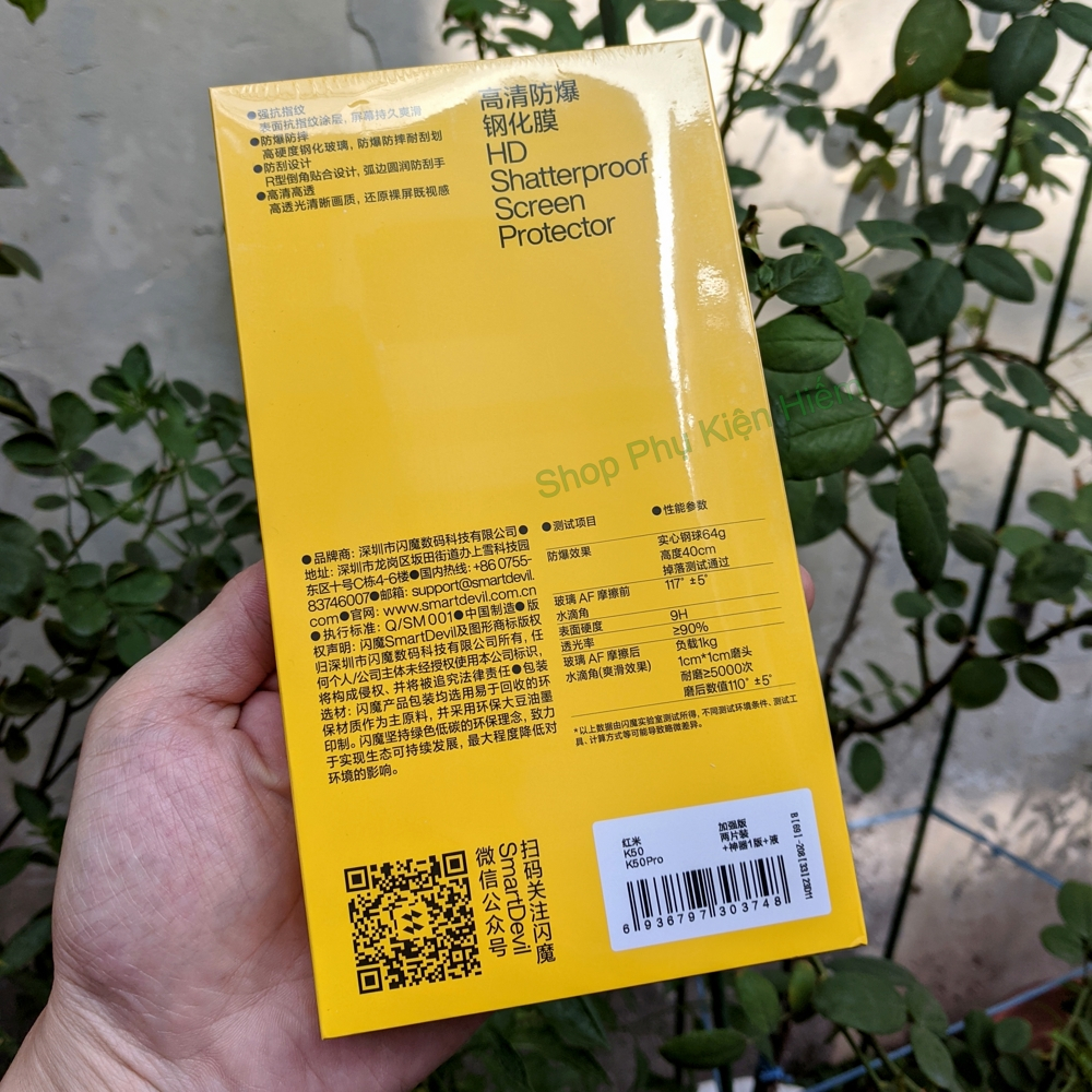 Bộ 2 kính cường lực Smart Devil cho Xiaomi 13 - K60/K60 Pro/K60 Ultra - K50/K50 Pro - K40S - Poco F4 - K50 Ultra - 12T