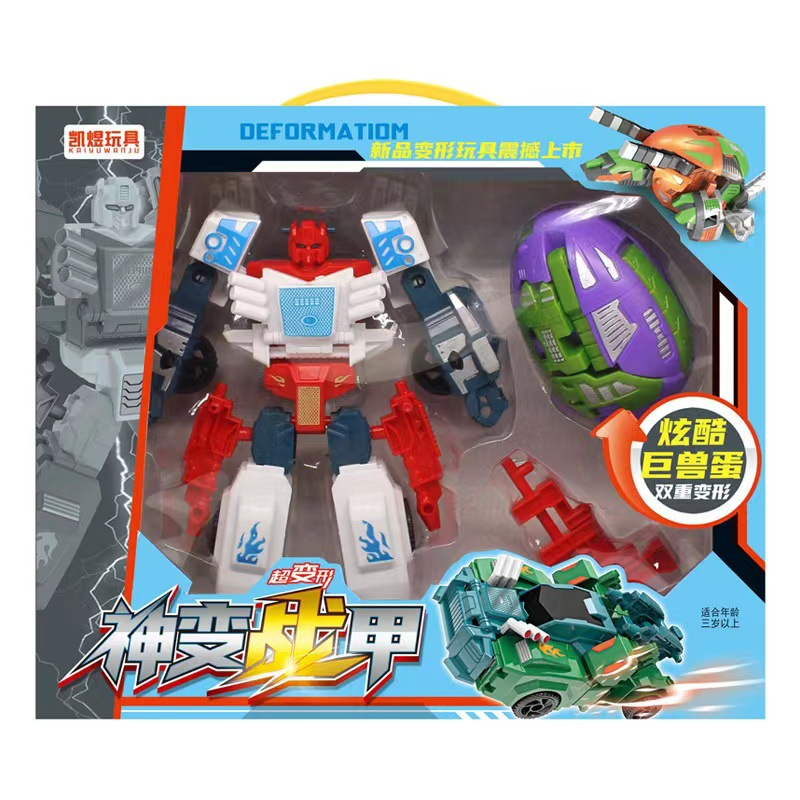 Robot, Siêu Nhân Biến Hình, Đồ Chơi Siêu Xe Biến Hình, Trứng Khủng Long Biến Hình Cho Bé - LoiChoi Kids