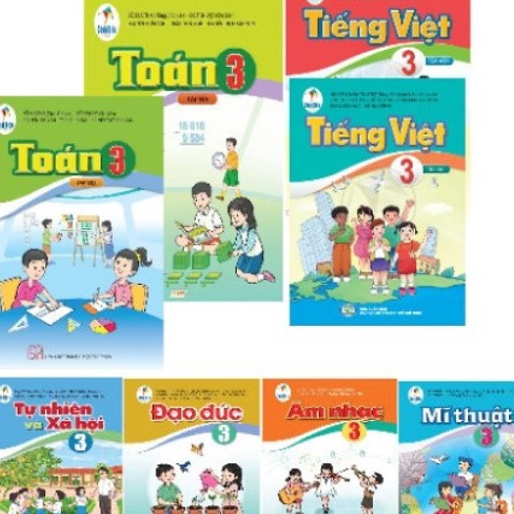 Sách giáo khoa và sách bài tập lớp 3 - chương trình cánh diều (lẻ)