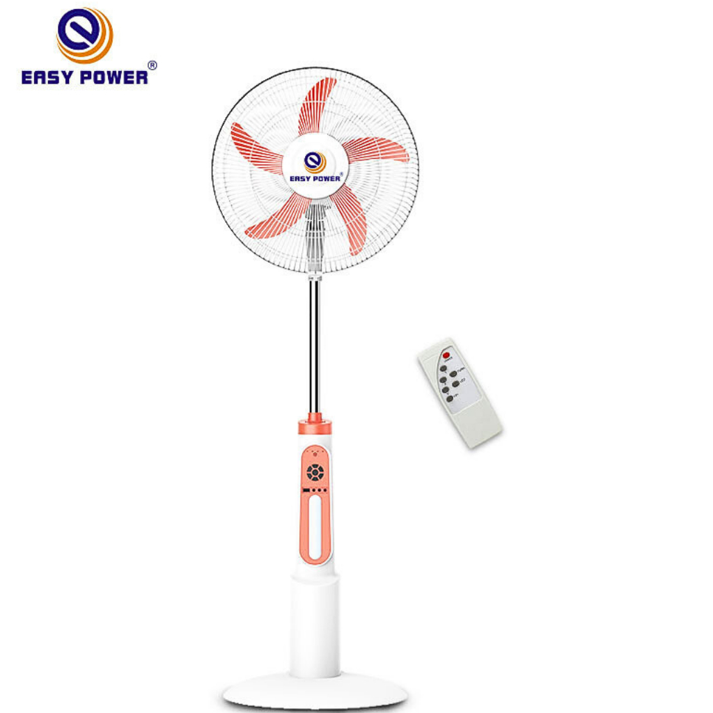 Quạt tích điện siêu tiết kiệm điện EP- 8816, Quạt sạc pin năng lượng mặt trời, tích hợp chức năng 3 trong 1